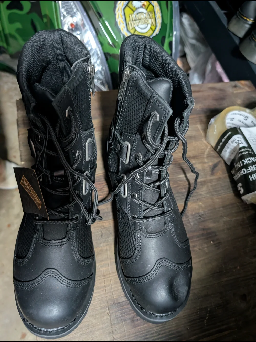Harley-Davidson Men's Black Motorcycle Boots